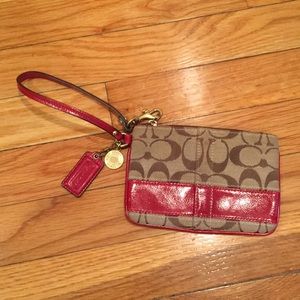 Coach wristlet